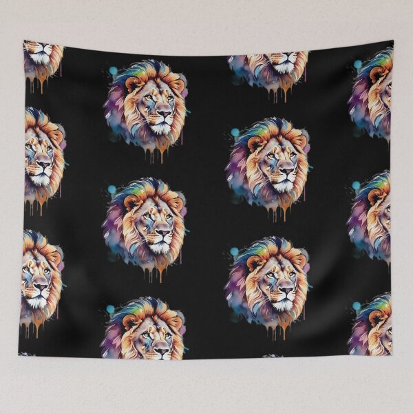 Item preview, Watercolor Good Lion designed and sold by koolcreative.