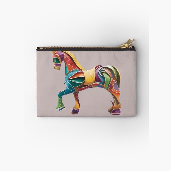 Item preview, Leather horse  Clear cut designed and sold by Liz Loasby.