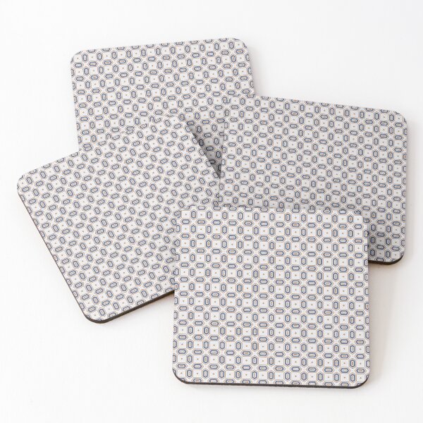 Item preview, Seamless Symmetry - Gold Pattern in Contemporary Geometry designed and sold by Looming Lines.