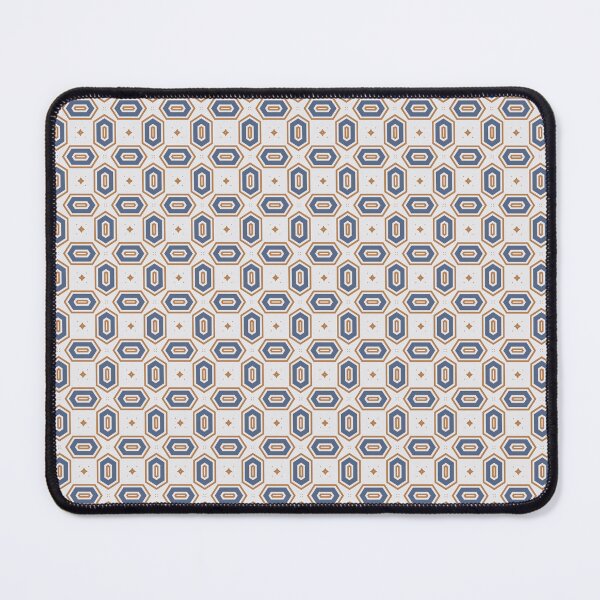 Item preview, Seamless Symmetry - Gold Pattern in Contemporary Geometry designed and sold by Looming Lines.
