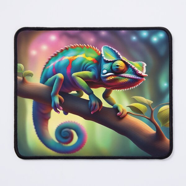 Item preview, Colorful chameleon designed and sold by StudioARTHUR.