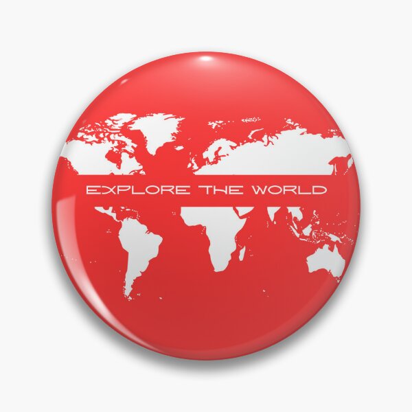 Item preview, Explore the world in Red designed and sold by Mathilde GT.