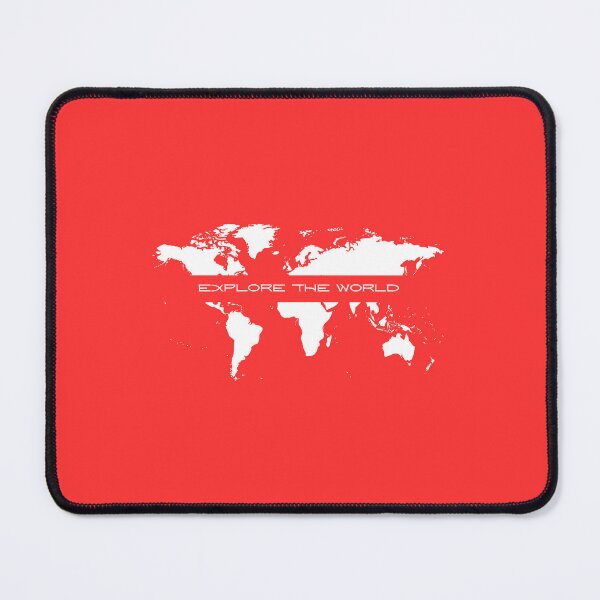 Item preview, Explore the world in Red designed and sold by Mathilde GT.