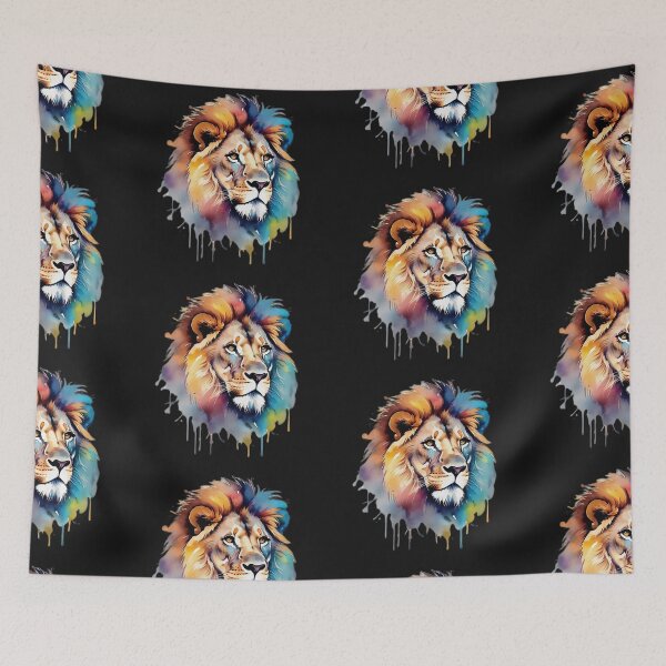 Item preview, Watercolor Good Lion designed and sold by koolcreative.