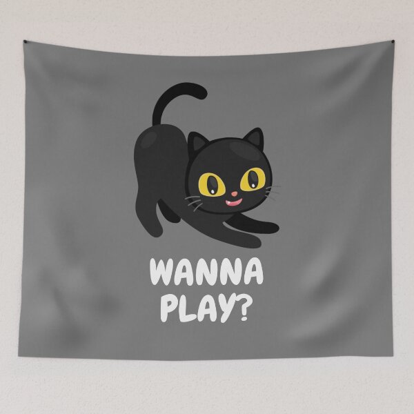 Item preview, Wanna Play? designed and sold by Playful-Monster.