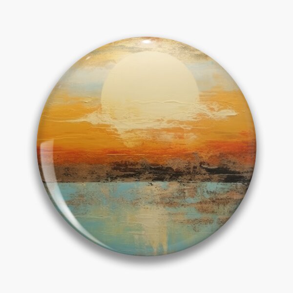 Artikelvorschau, Entdecken Sie "Simplistic & Minimalistic Vintage Sunset" Abstrakte Kunst entworfen und verkauft von ArtificialGenes.