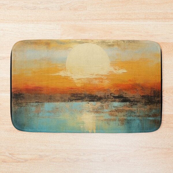 Artikelvorschau, Entdecken Sie "Simplistic & Minimalistic Vintage Sunset" Abstrakte Kunst entworfen und verkauft von ArtificialGenes.