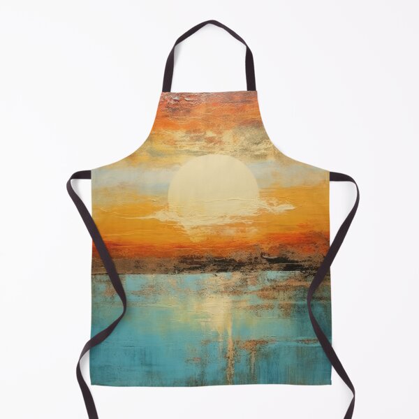 Artikelvorschau, Entdecken Sie "Simplistic & Minimalistic Vintage Sunset" Abstrakte Kunst entworfen und verkauft von ArtificialGenes.