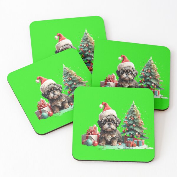 Item preview, Dog in Christmas outfit. designed and sold by MacMerch121.