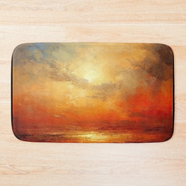 Item preview, Explore "Simplistic & Minimalistic Vintage Sunset" Abstract Art designed and sold by ArtificialGenes.