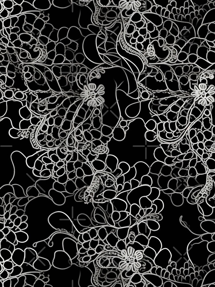 Thumbnail 4 of 4, iPhone Case, Lace Pattern designed and sold by SideSignal.