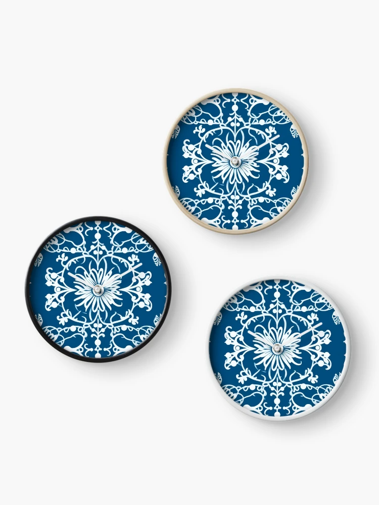 Thumbnail 3 of 4, Clock, Lace Pattern designed and sold by SideSignal.