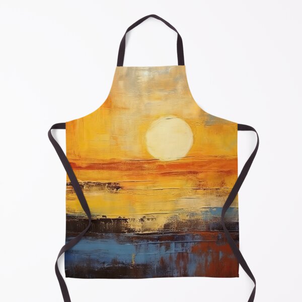 Item preview, Explore "Simplistic & Minimalistic Vintage Sunset" Abstract Art designed and sold by ArtificialGenes.