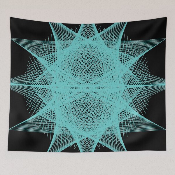 Item preview, Circles On Circle-3 [10221-3-CYAN-BB] designed and sold by LottMultimedia.