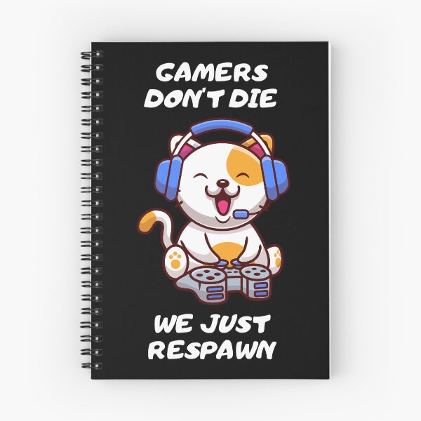 Item preview, Gamers don't die - we just respawn! designed and sold by Playful-Monster.