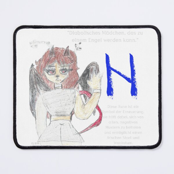 Item preview, Copy of A devilish girl. "Hagalaz" designed and sold by egfamily.