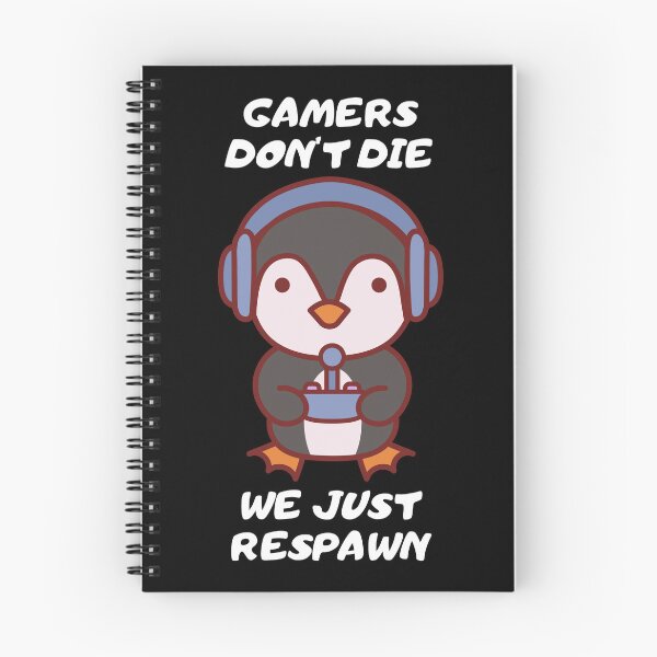 Item preview, Gamers don't die - we just respawn! designed and sold by Playful-Monster.