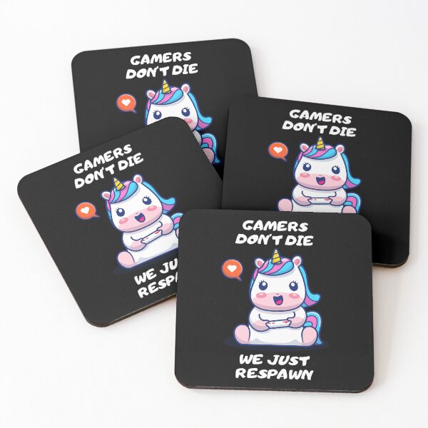 Item preview, Gamers don't die - we just respawn! designed and sold by Playful-Monster.
