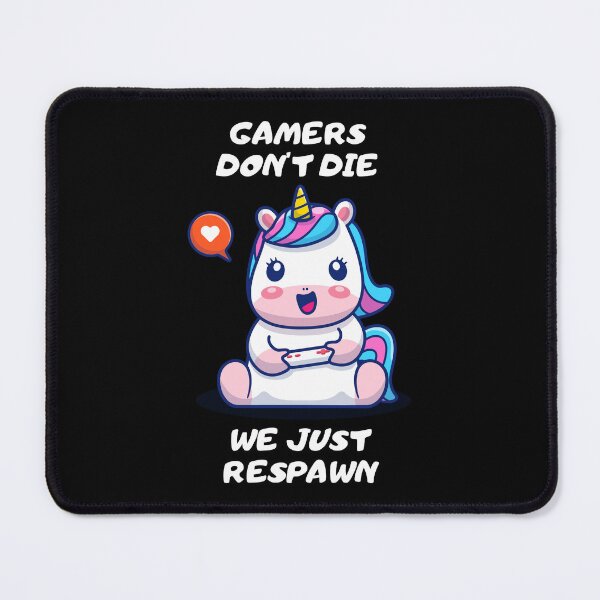 Item preview, Gamers don't die - we just respawn! designed and sold by Playful-Monster.
