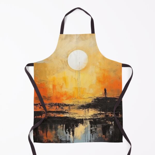 Item preview, Explore "Simplistic & Minimalistic Vintage Sunset" Abstract Art designed and sold by ArtificialGenes.