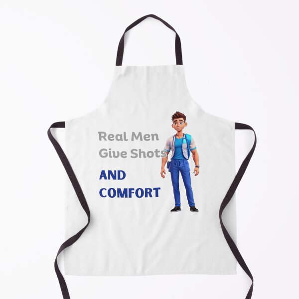 Item preview, Real Men Give Shots And Comfort Var 1 designed and sold by TugForkFinds.
