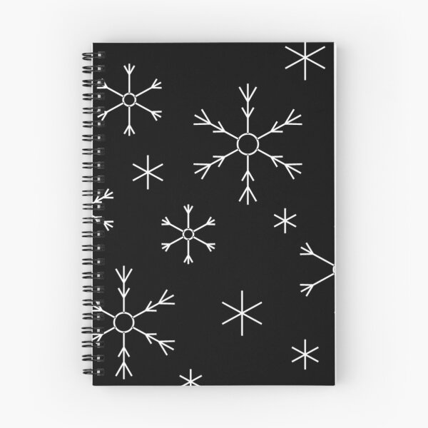 Item preview, White snowflakes pattern designed and sold by Naja05.