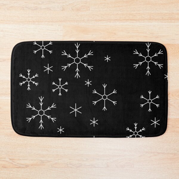 Item preview, White snowflakes pattern designed and sold by Naja05.