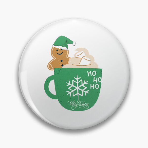 Item preview, Christmas ginger man in teacup designed and sold by SilviPavlova.