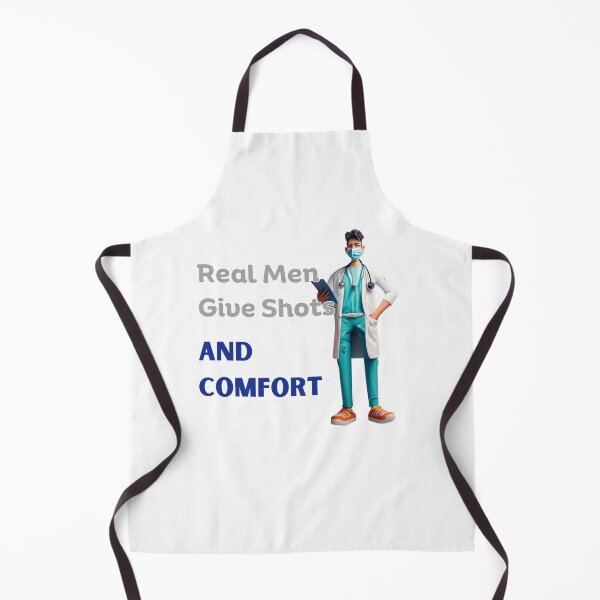 Item preview, Real Men Give Shots And Comfort Var 3 designed and sold by TugForkFinds.