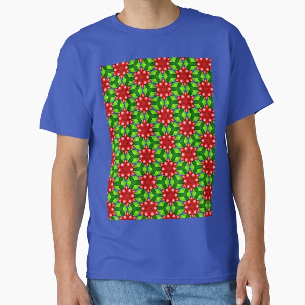 Item preview, Red Flowers on a Green Background designed and sold by Rivercoatl.
