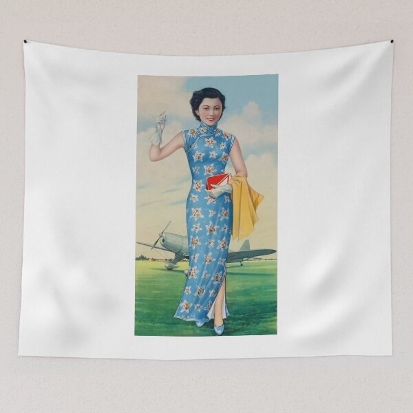 Item preview, Vintage Asian Beautiful Asian Woman Women  designed and sold by Martstore.