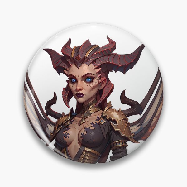 Item preview, Lilith diablo 4 fan art designed and sold by MythMade.