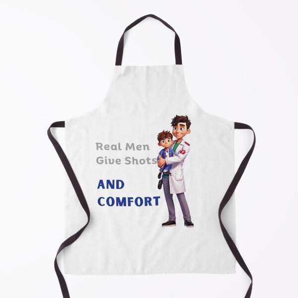 Item preview, Real Men Give Shots And Comfort Var 5 designed and sold by TugForkFinds.