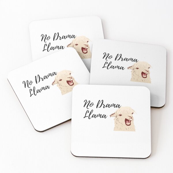 Item preview, No Drama Llama 2 designed and sold by DramaLlamaUk.