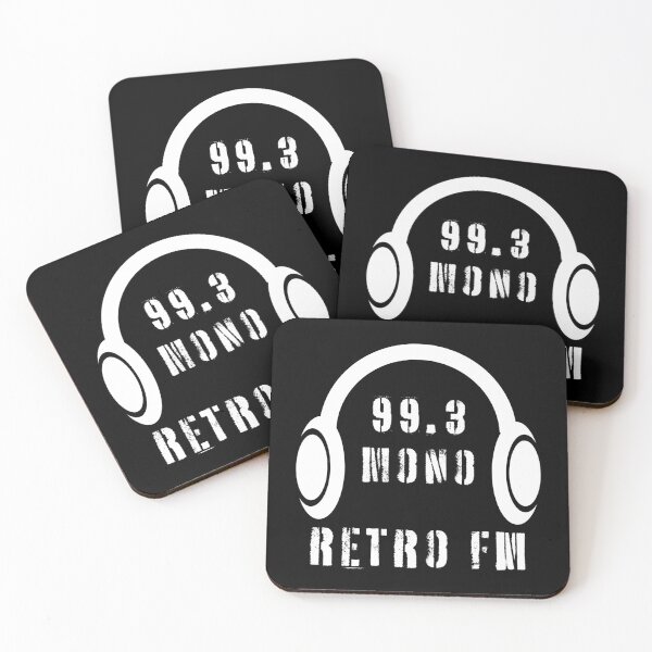 Item preview, 99.3 Mono Retro FM designed and sold by my-green-gecko.