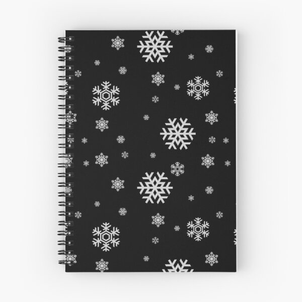 Item preview, White snowflakes pattern designed and sold by Naja05.
