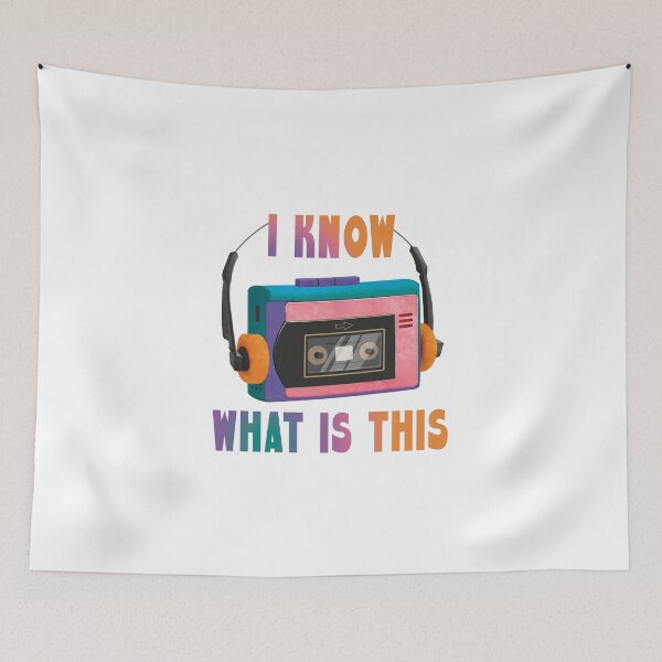 Item preview, I know what is cassette player retro style designed and sold by Perke8.