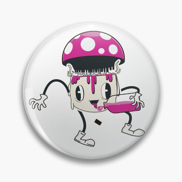 Item preview, Hallucinated Burn Mushroom designed and sold by blackink-design.