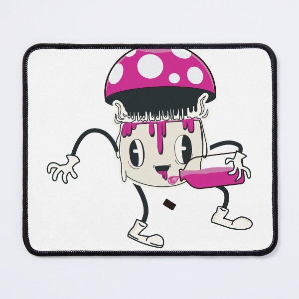 Item preview, Hallucinated Burn Mushroom designed and sold by blackink-design.