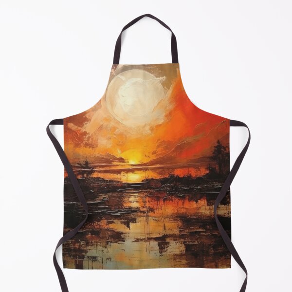 Aperçu de l'œuvre Découvrez l'art abstrait "Simplistic & Minimalistic Vintage Sunset" créée et vendue par ArtificialGenes.