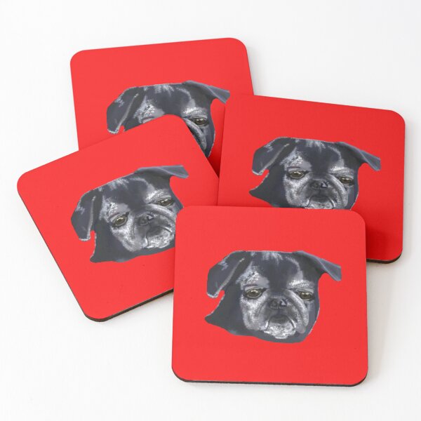 Item preview, Pickles the Pug designed and sold by VerdeDoodleDuck.
