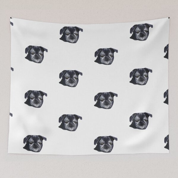 Item preview, Pickles the Pug designed and sold by VerdeDoodleDuck.