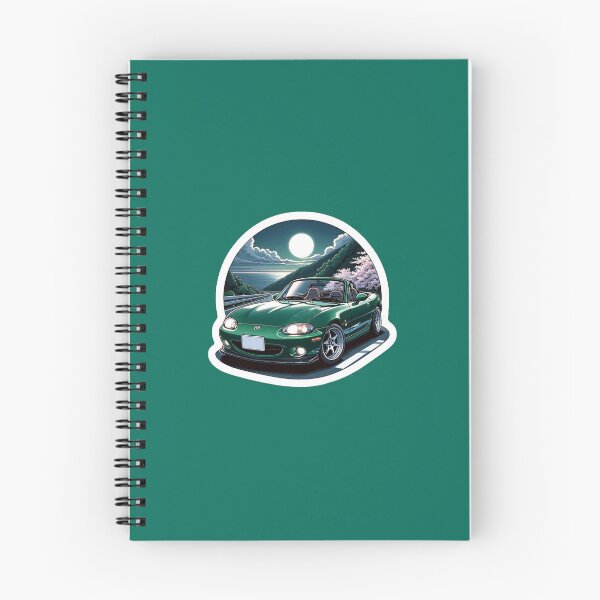 Item preview, Cherry Blossom Green Mazda MX-5 NB designed and sold by mugooooo.