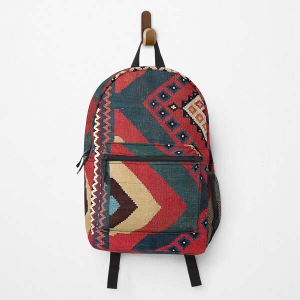 Item preview, Qashqa’i Antique Fars Persian Kilim Print designed and sold by Vicky Brago-Mitchell®.