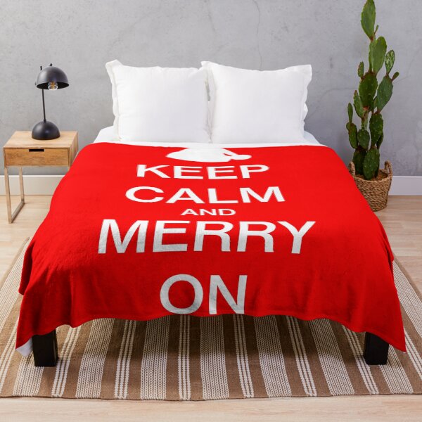 Item preview, Keep Calm and Merry On - Christmas designed and sold by CottonGarb.