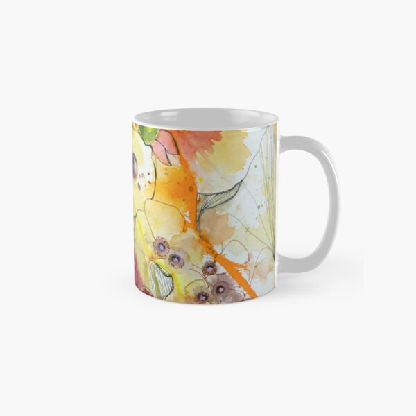 Orange abstract Classic Mug