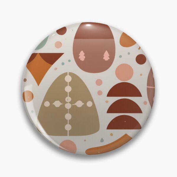 Item preview, Muted Autumn / Soft Autumn pattern, skin-tone matching, personal color analysis, PCA, mid-century modern designed and sold by look4seasons.