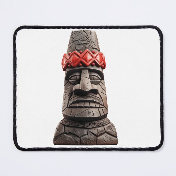 Item preview, Xmas Easter Island Statue In Christmas designed and sold by Sp3ctrumOfColor.