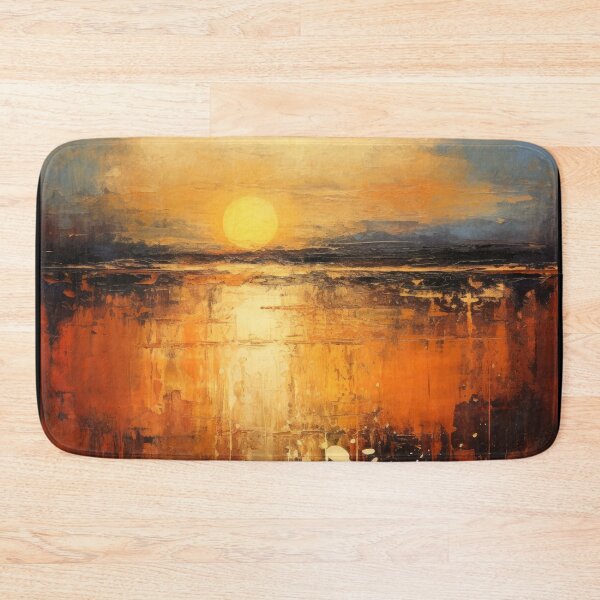 Item preview, Explore "Simplistic & Minimalistic Vintage Sunset" Abstract Art designed and sold by ArtificialGenes.