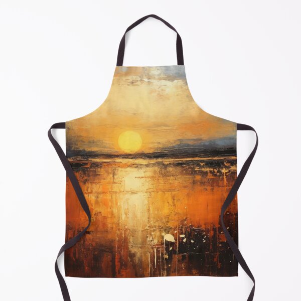 Item preview, Explore "Simplistic & Minimalistic Vintage Sunset" Abstract Art designed and sold by ArtificialGenes.